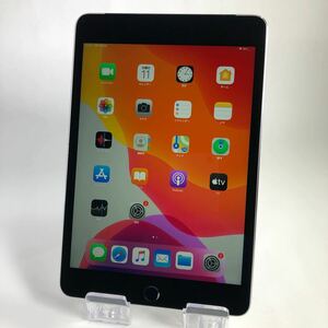 【1657】美品☆Bランク☆Apple☆iPad mini4　Wi-Fi+cellular 32GB☆スペースグレー☆利用制限○☆SIMフリー☆