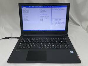 NEC VersaPro PC-VRL23FB6S4R5［Intel Core i3-7020U／メモリ4GB／HDD500GB／DVD／15.6インチ］VRL23F-5 ノートパソコン【ジャンク】462