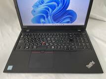 レノボ Lenovo ThinkPad L580［Intel Core i5-8250U/メモリ8GB/SSD256GB/Win11/15.6型］20LXS08H00 ノートパソコン【ジャンク】522_画像2