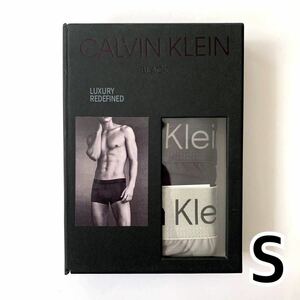 Calvin Klein ボクサーパンツ BLACK Sサイズ 3枚セット ブラック ダークグレー ライトグレー 送料無料 最短発送 カルバンクライン