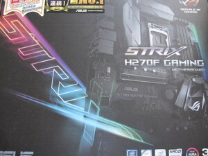 ASUS ROG STRIX H270F GAMING H270 LGA1151 DDR4 USB3.0 USB3.1 SATA6Gb/s ゲーミングマザーボード