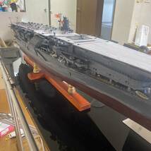 ディアゴスティーニ 模型 赤城 日本海軍 艦船模型 プラモデル インテリア アクリルケース付き 1円スタート 引き取り限定_画像9