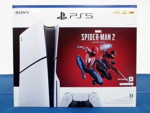 1円～★未使用☆SIE PS5本体≪1≫ “Marvel's Spider-Man 2” 同梱版 CFIJ-10020（CFI-2000A01） ディスクドライブ搭載モデル (4652)