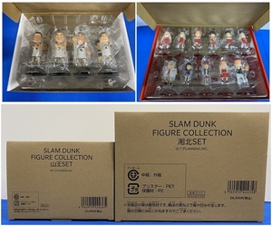 1円～★未使用★SLAM DUNK FIGURE COLLECTION 山王SET＆湘北SET 2箱セット 輸送箱あり ★スラムダンク フィギュアコレクション (4736)