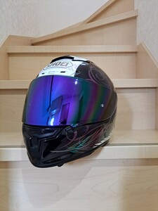 ショウエイヘルメットSHOEI X-fourteen X-14 クジャクKUJAKU Lサイズ