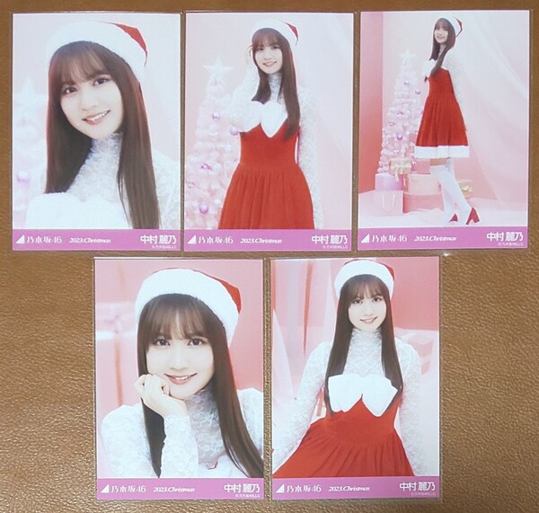 乃木坂46　中村麗乃　2023.Christmas　Web限定 生写真　クリスマス　サンタ