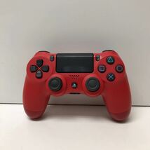 9973★SONY Ps4コントローラーワイヤレスコントローラー CUH-ZCT2J マグマ レッド【動作品】_画像3