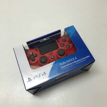 9973★SONY Ps4コントローラーワイヤレスコントローラー CUH-ZCT2J マグマ レッド【動作品】_画像1