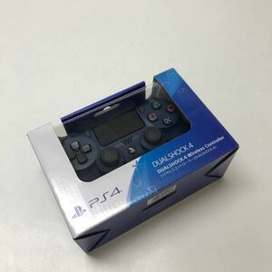 A078★美品SONY Ps4ワイヤレスコントローラー CUH-ZCT2J ミッドナイト ブルー【動作品】