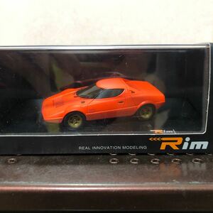 191 未開封 Rim 1/43 ランチア ストラトス　HF　プロトタイプ トリノ モーターショー 1971 オレンジ ミニカー 模型 完成品