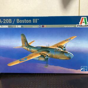 138 イタレリ 1/48 ダグラス A-20B/ボストン Ⅲ プラモデル 模型 戦闘機 軍用機の画像1