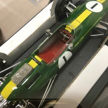 439 完成品 タミヤ マスターワークコレクション 1/20 ロータス 25 コンベントリー クライマックス 1963年 F1 南アフリカGP #1 ミニカー_画像5