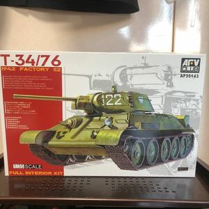 275 未組立 フルインテリア T-34/76 1942年 第112工場製 1/35 AFVキット FV35143 プラモデル 戦車 ソビエト