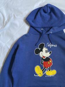 USA製 80s 90s ビンテージ オフィシャル ミッキーマウス スウェット パーカー ディズニー Disney MICKEY MOUSE サイズM Velva Sheen 古着