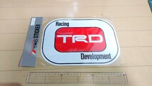 TRD 29cm ビッグステッカー 旧ロゴ デカール_画像1