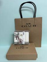 【新品-未使用】COACH コーチ ミッキー Mickey 二つ折り財布 C7433_画像1