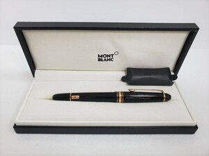 ☆1円～ 美品 MONTBLANC モンブラン マイスターシュテュック ペン先 Au585 4810 万年筆 ネームあり☆