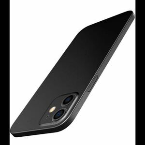 【 未使用 】【 JETech 】 iPhone 12 対応ケース ( ブラック ) 6.1インチ 超薄型 軽量 マット感 ワイヤレス充電対応 スマホカバー