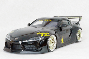 ● 1/18 トヨタ 〓 GR スープラ　パンデム バージョン 1.0 / ブラック 〓 Pandem GR Supra