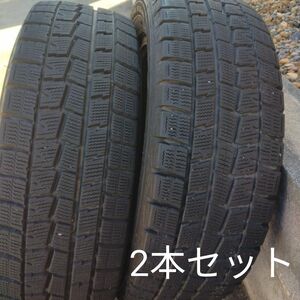 185/60R15 2本セット　DUNLOP スタッドレス WINTERMAXX ダンロップ　WM01 冬タイヤ