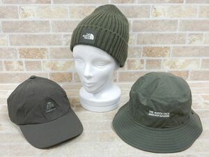 THE NORTH FACE/ザ ノース フェイス ハット/キャップ/ビーニー ニット帽/帽子 3点セット 【6501y1】