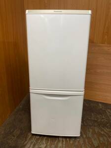 ▲3-8【動作品】 Panasonic パナソニック NR-BW14CJ 冷凍冷蔵庫 2ドア 138L 家電【引き取り歓迎】