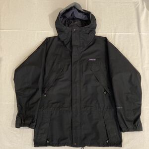 【送料無料】 Patagonia パタゴニア 03年製 GORE-TEX ゴアテックス STORM JACKET ストームジャケット Sサイズ 黒 名作 マウンテンパーカ