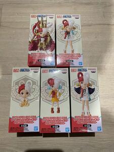 【新品・未開封】ワンピース ワールドコレクタブルフィギュア ウタ コレクション 全5種セット ONE PIECE FILM RED WCF ワーコレ