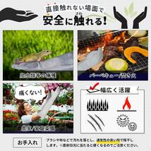 [eggpass] ペットグローブ 噛みつき防止 引っかき 牛革 厚手 保護グローブ 犬 猫 園芸 手袋(ホワイト 50cm(脱臭袋付))_画像6