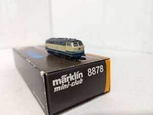  rare! operation verification settled meruk Lynn 0228.4 8878 Z gauge railroad model MARKLIN MINI-CLUB National Railways Mini Club 