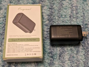 0602u1537　PD 充電器 65W USB 充電器 Type-C 急速充電器 3ポート USB-C&USB-A GaN(窒素ガリウム)採用 A0605108