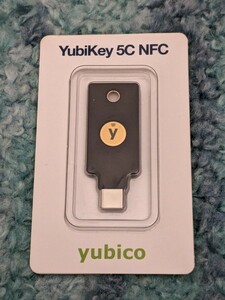 0602u1628　Yubico セキュリティキー YubiKey 5C NFC USB-C/FIDO2/WebAuthn/U2F/2段階認証/高耐久性/耐衝撃性/防水