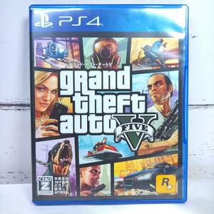 ☆動作確認済み☆PS4ソフト☆グランド セフト オートV grand theft auto FIVE 5 グラセフ GTA プレイステーション4 PlayStationⅣ