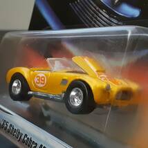 HOT WHeeLs 65 SHELBY COBRA 427 S/C 黄 ボンネット開閉 シェビー コブラ ミニカー LIMITED ULTRA HOTS MUSCLE CAR ホットウィール_画像3