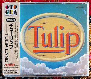 【帯付2枚組CD】チューリップ / TULIP LAND →財津和夫・魔法の黄色い靴・Someday Somewhere・博多っ子純情・THE 10th ODYSSEY・銀の指環