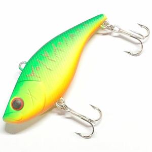 【廃盤】コンバットバイブレーションJr. #46 マットホットタイガー EVERGREEN エバーグリーン COMBAT LURES ルアー COMBAT VIBRATION Jr.