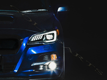 日本光軸【COPLUS正規品】スバル　WRX STI S4 /レヴォーグ　ファイバーLEDヘッドライト　VM VA　LEVORG デイライト　Ｅマーク取得_画像5