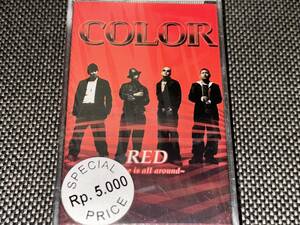 COLOR / RED 〜Love is all around 輸入カセットテープ未開封