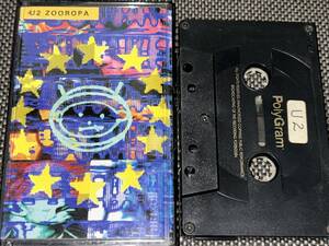 U2 / Zooropa 輸入カセットテープ