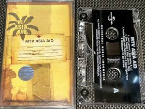 MTV Asia Aid コンピレーション　輸入カセットテープ