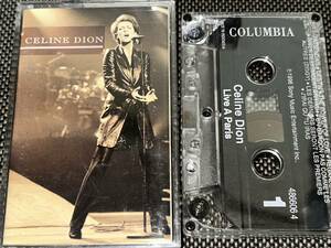 Celine Dion / Live A Paris 輸入カセットテープ
