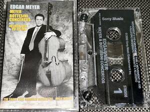 Edgar Meyer / Meyer & Bottesini Concertos with Joshua Bell & Yo-Yo Ma 輸入カセットテープ