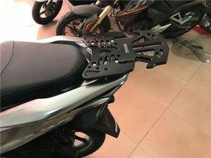 PCX125 PCX150 PCX160 PCX e:HEV CNC マルチウイングリアキャリア Bタイプ 黒 【car-pcx-1】