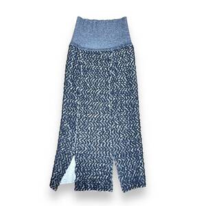 Archive vivienne westwood design skirt ヴィヴィアンウエストウッド タイトスカート 青 初期 gold label knit wear オリゾンティ 