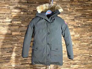 【即決＆迅速発送】CANADA GOOSE bronte parka カナダグース ブロンテパーカ レディース ブラック ファー ダウン 黒