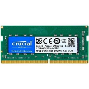 Crucial ノートPC用 メモリ PC4-21300(DDR4-2666) 16GB SODIMM CT16G4SFS8266 [並行輸入品]