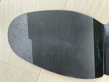 未使用 靴修理 合成ゴム ハーフソール サイズ約15CM×10.5CM 厚み約2MM黒 1足　_画像6