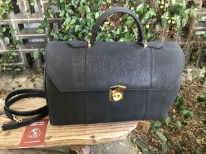 ★　MARIANTE　マリアンティ　JRA認証品　アザラシ革　シールスキン　2WAY　ショルダーバッグ　トートバッグ　ハンドバッグ