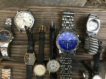 ★　【ジャンク品　現状渡し】　まとめて　腕時計　watch　時計　seiko　CASIO　CITIZEN　ALBA　OXY　FORMA　SAVANA　HANOWA　BOS　DW　etc_画像5