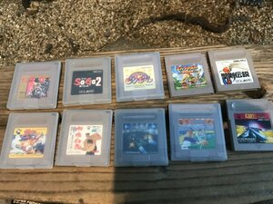 ★　GAMEBOY　ゲームボーイ　ソフト　まとめて　幽遊白書　saga　ガービイ　ゼルダ　聖剣伝説　ファミスタ　クイックス　SOLARSTRIKER